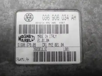 Pezzo di ricambio per auto di seconda mano Centralina Motore per SEAT IBIZA (6L1) Stella Riferimenti OEM IAM 036906034AH  