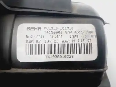 Pezzo di ricambio per auto di seconda mano ventola riscaldamento per renault captur zen riferimenti oem iam t4190001  