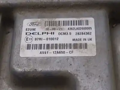 Second-hand car spare part ecu engine control for ford kuga (cbv) trend oem iam references av4112a650cf