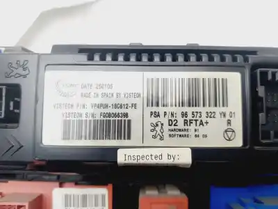 Pezzo di ricambio per auto di seconda mano controllo climatico per peugeot 407 st confort riferimenti oem iam 96573322  