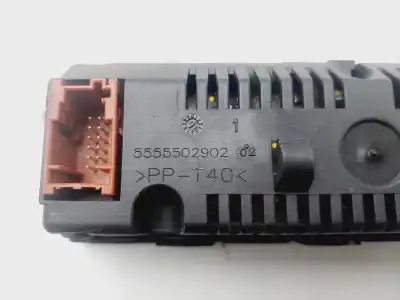 Second-hand car spare part multifunction display for citroen c3 attraction oem iam references 98107406xt  