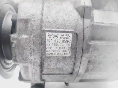 Pezzo di ricambio per auto di seconda mano compressore aria condizionata per audi a3 (8p) 1.6 fsi ambiente 116 cv / 85 kw riferimenti oem iam 1k0820859c  