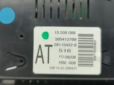 Автозапчасти б/у многофункциональный дисплей за opel astra gtc sport ссылки oem iam 13208089  