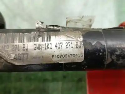 Автозапчастина б/у передня ліва трансмісія для volkswagen passat b6 (3c2) 2.0 tdi 16v посилання на oem iam 1k0407271bj  