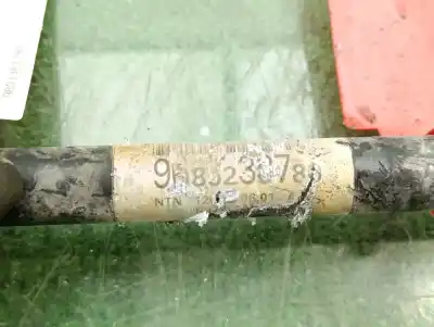 Second-hand car spare part front left transmission for citroen c3 attraction oem iam references 9801384780  