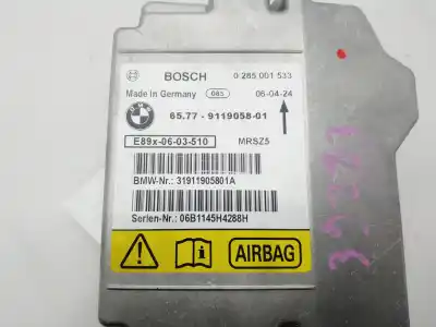Peça sobressalente para automóvel em segunda mão CENTRALINA DE AIRBAG por BMW SERIE 3 BERLINA (E90)  Referências OEM IAM 65779119058  