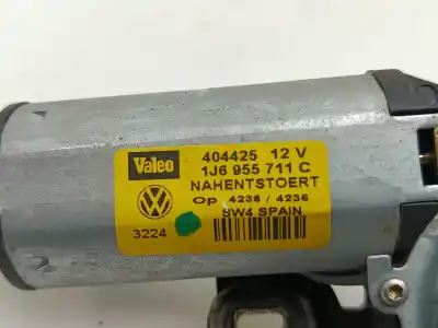 Second-hand car spare part rear windshield wiper motor for seat leon (1m1) 1.9 tdi oem iam references 1j6955711c  