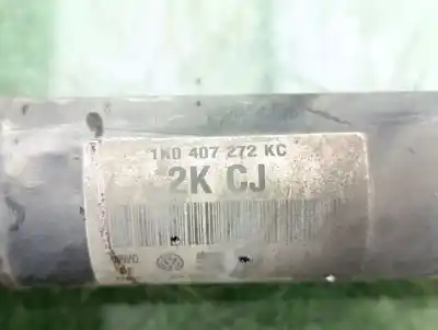 Pezzo di ricambio per auto di seconda mano trasmissione anteriore destra per audi a3 (8p) 1.6 fsi ambiente 116 cv / 85 kw riferimenti oem iam 1k0407272kc  