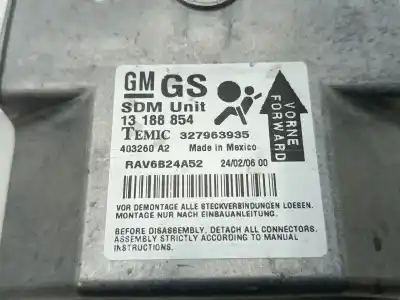 Автозапчасти б/у блок управления подушками безопасности за opel astra gtc sport ссылки oem iam 13188854