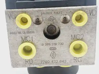 Peça sobressalente para automóvel em segunda mão abs por renault megane i scenic (ja0) 1.9 dti diesel cat 98 cv / 72 kw referências oem iam 7700432643