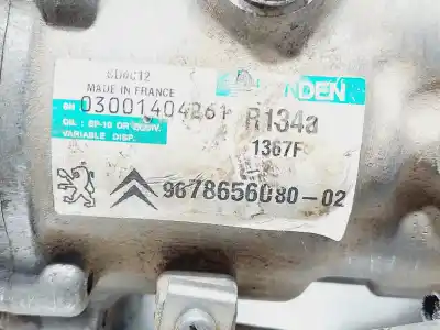 Second-hand car spare part air conditioning compressor for citroen c3 attraction oem iam references 9678656080  