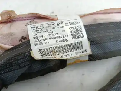 Автозапчастина б/у передня права подушка безпеки для audi a1 (8x) attraction посилання на oem iam 8x3880742a  