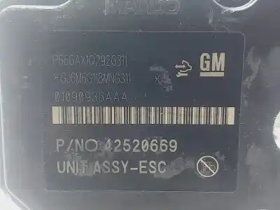 Автозапчастина б/у абс для opel mokka x excellence посилання на oem iam 42520669