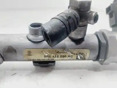 Pezzo di ricambio per auto di seconda mano rampa iniettori per audi q7 (4l) 3.0 tdi riferimenti oem iam 059130090ag  