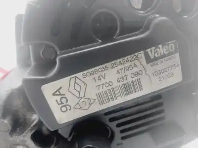 Second-hand car spare part alternator for renault clio ii fase ii (b/cb0) expression oem iam references 7700437090  