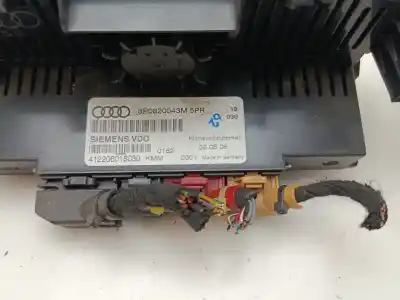 Автозапчасти б/у климат-контроль за audi a3 (8p) 1.6 fsi ambiente 116 cv / 85 kw ссылки oem iam 8p0820043m