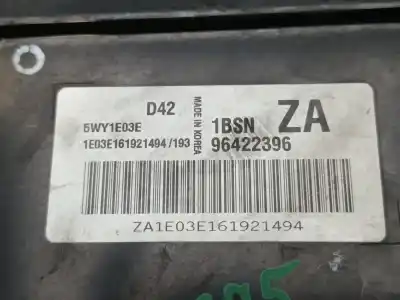 Second-hand car spare part ecu engine control for chevrolet lacetti cdx oem iam references 96422396  
