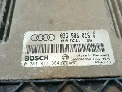 Second-hand car spare part ecu engine control for audi a3 (8p1) 2.0 tdi 16v oem iam references 03g906016g  