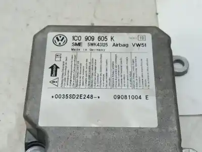 Автозапчастина б/у блок управління подушками безпеки для SKODA FABIA II COMBI (545) 1.2 Посилання на OEM IAM 1C0909605K   Автозапчастина б/у блок управління подушками безпеки для SKODA FABIA II COMBI (545) 1.2 Посилання на OEM IAM 1C0909605K