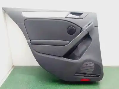 Peça sobressalente para automóvel em segunda mão forra / revestimento da porta traseira esquerda por volkswagen golf vi (5k1) 1.4 tsi referências oem iam 5k6867221a