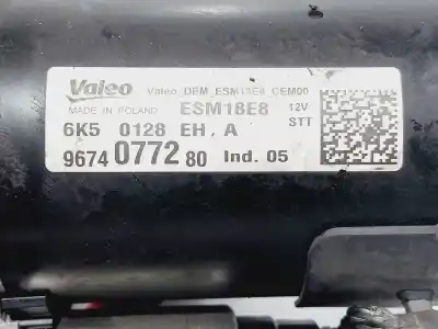 Автозапчасти б/у двигатель запускается за citroen c4 cactus van (0b_, 0p_) puretech 110 ссылки oem iam 9674077280  