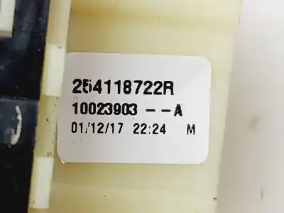 Second-hand car spare part left front power window switch for renault captur zen oem iam references 254118722r  