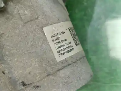 Second-hand car spare part steering rack for citroen c3 attraction oem iam references 9676543180  