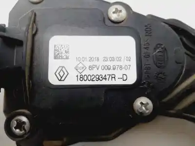 Second-hand car spare part potentiometer for renault captur zen oem iam references 180029347r  