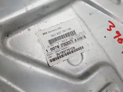 Piesă de schimb auto la mâna a doua mecanism acționare geam fațã stânga pentru skoda superb (3u4) elegance referințe oem iam 3b4837755d  