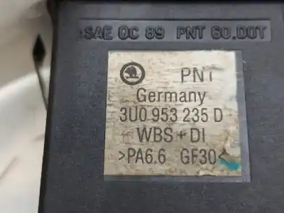 Peça sobressalente para automóvel em segunda mão interruptor 4 piscas - emergência por skoda superb (3u4) elegance referências oem iam 3u0953235d