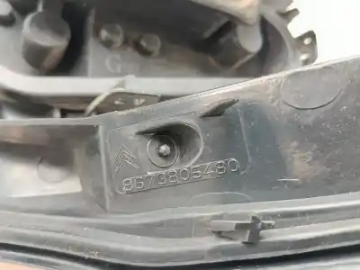 Second-hand car spare part left tailgate light for citroen c3 lx oem iam references 9673805480  