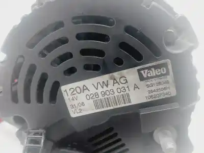 Pezzo di ricambio per auto di seconda mano Alternatore per SKODA SUPERB (3U4) Elegance Riferimenti OEM IAM 028903031A  