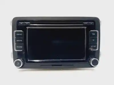 Peça sobressalente para automóvel em segunda mão sistema de áudio / rádio cd por volkswagen scirocco (137) 2.0 tdi (125kw) referências oem iam 3c8035195