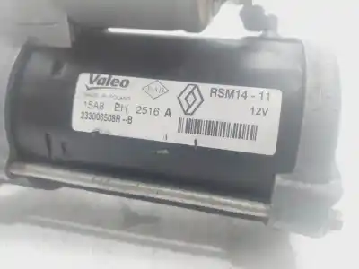 Peça sobressalente para automóvel em segunda mão motor de arranque por renault captur zen referências oem iam 233006508r  
