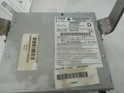 Second-hand car spare part audio system / radio cd for nissan navara pick-up (d40m) double cab se 4x4 oem iam references 259155x00e