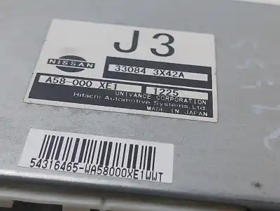 Second-hand car spare part electronic module for nissan navara pick-up (d40m) double cab se 4x4 oem iam references 330843x42a  
