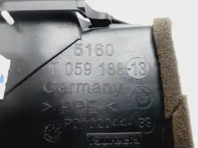 Pezzo di ricambio per auto di seconda mano GRIGLIA DI AERAZIONE per BMW SERIE 1 BERLINA (E81/E87)  Riferimenti OEM IAM 51607059188  