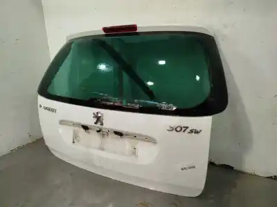 Second-hand car spare part tailgate for peugeot 307 break/sw (s2) sw pack 109 cv / 80 kw oem iam references 8701q4  