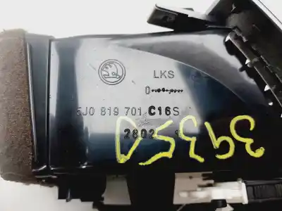 Автозапчастина б/у аераційна решіта для skoda fabia ii combi (545) 1.2 посилання на oem iam 5j0819701  