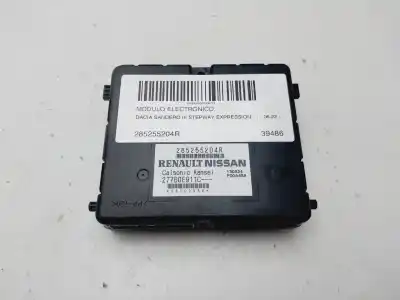 Second-hand car spare part electronic module for dacia sandero stepway essential oem iam references 285255204r  