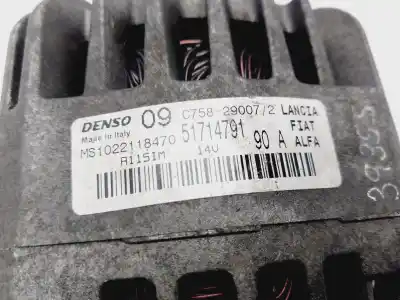 Pezzo di ricambio per auto di seconda mano alternatore per lancia ypsilon (101) 1.2 8v riferimenti oem iam 51714791  