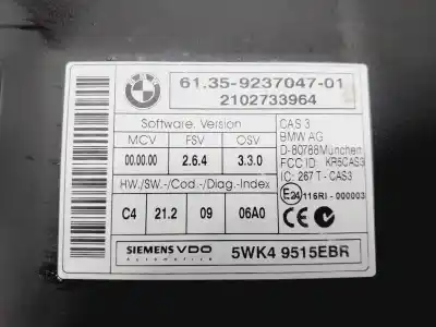 Автозапчасти б/у электронный модуль за bmw serie 1 cabrio (e88) 118d ссылки oem iam 61359237047