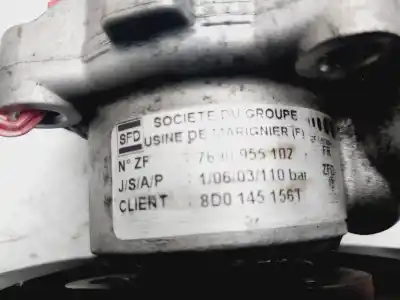 Peça sobressalente para automóvel em segunda mão  por AUDI A4 B6 (8E2)  Referências OEM IAM 8D0145177Q  