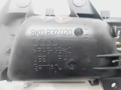 Second-hand car spare part interior right front handle for audi a4 b8 (8k2) 2.0 tdi oem iam references 8k0837020d  