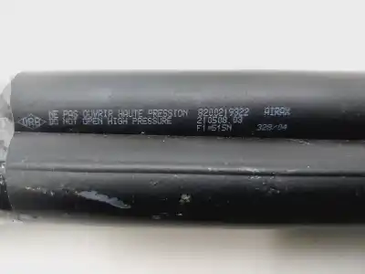 Second-hand car spare part tailgate gas strut for renault modus confort dynamique 98 cv / 72 kw oem iam references 8200219322  