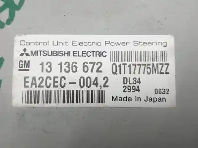Pièce détachée automobile d'occasion Module électronique pour OPEL CORSA C Essentia Références OEM IAM 13136672  