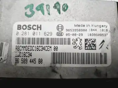 Автозапчастина б/у ебу контролер двигуна для peugeot 307 break/sw (s2) sw pack 109 cv / 80 kw посилання на oem iam 9658944580  