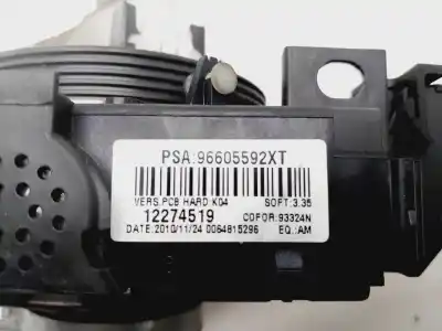 Pezzo di ricambio per auto di seconda mano controllo del volante per peugeot 307 break/sw (s2) sw pack 109 cv / 80 kw riferimenti oem iam 96605592xt  