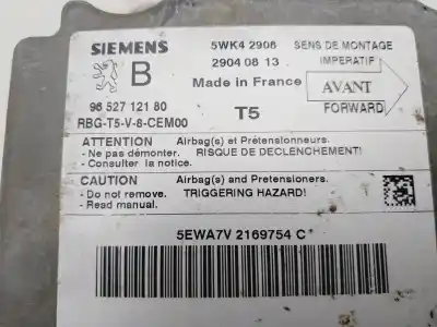 Автозапчасти б/у блок управления подушками безопасности за peugeot 307 break / sw (s1) 307 break / sw (s1) (2002 - 2005) ссылки oem iam 9652712180