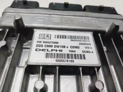 Second-hand car spare part ECU ENGINE CONTROL for PEUGEOT 508  OEM IAM references 9666375980  